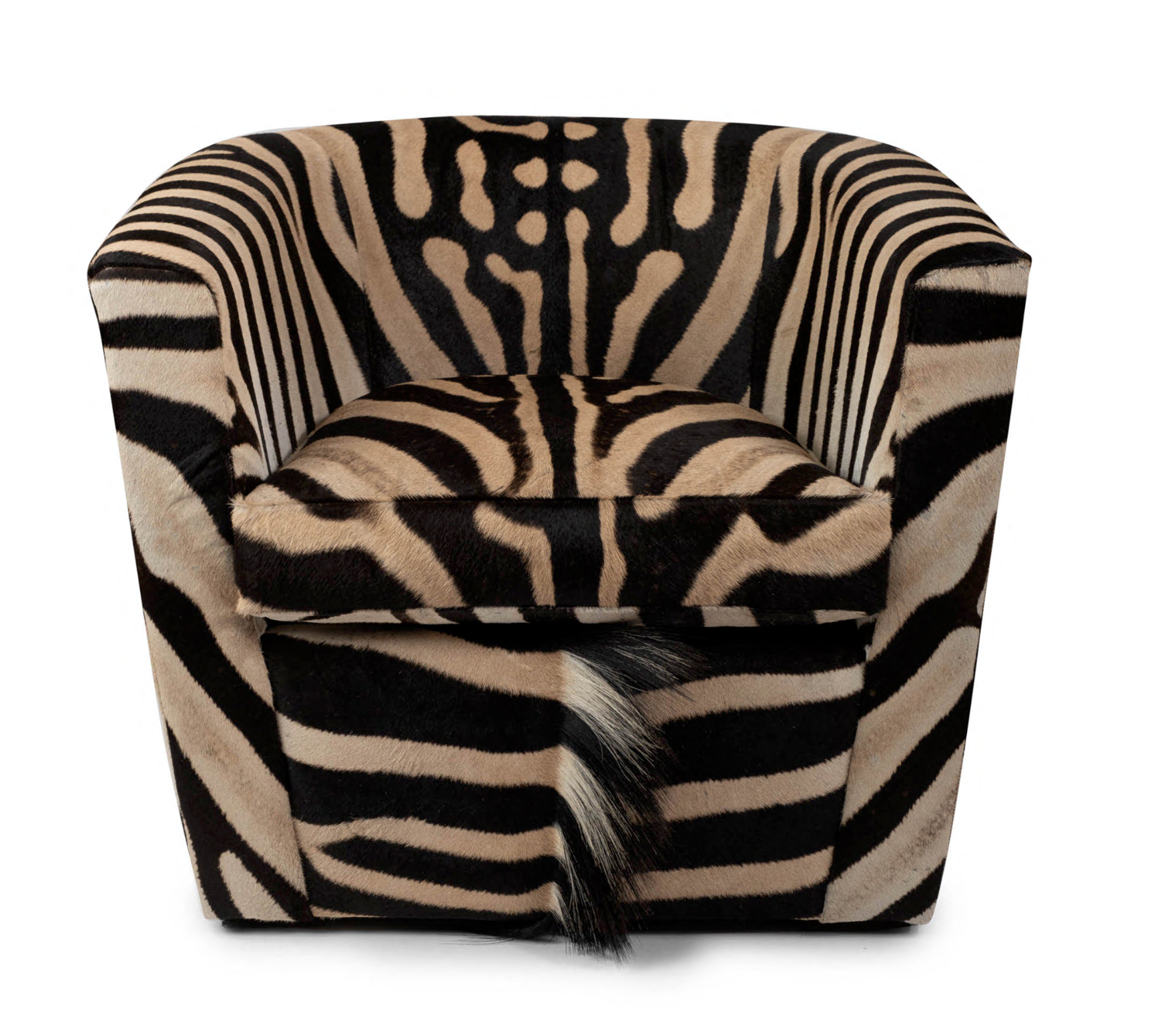 Zebra discount club chair